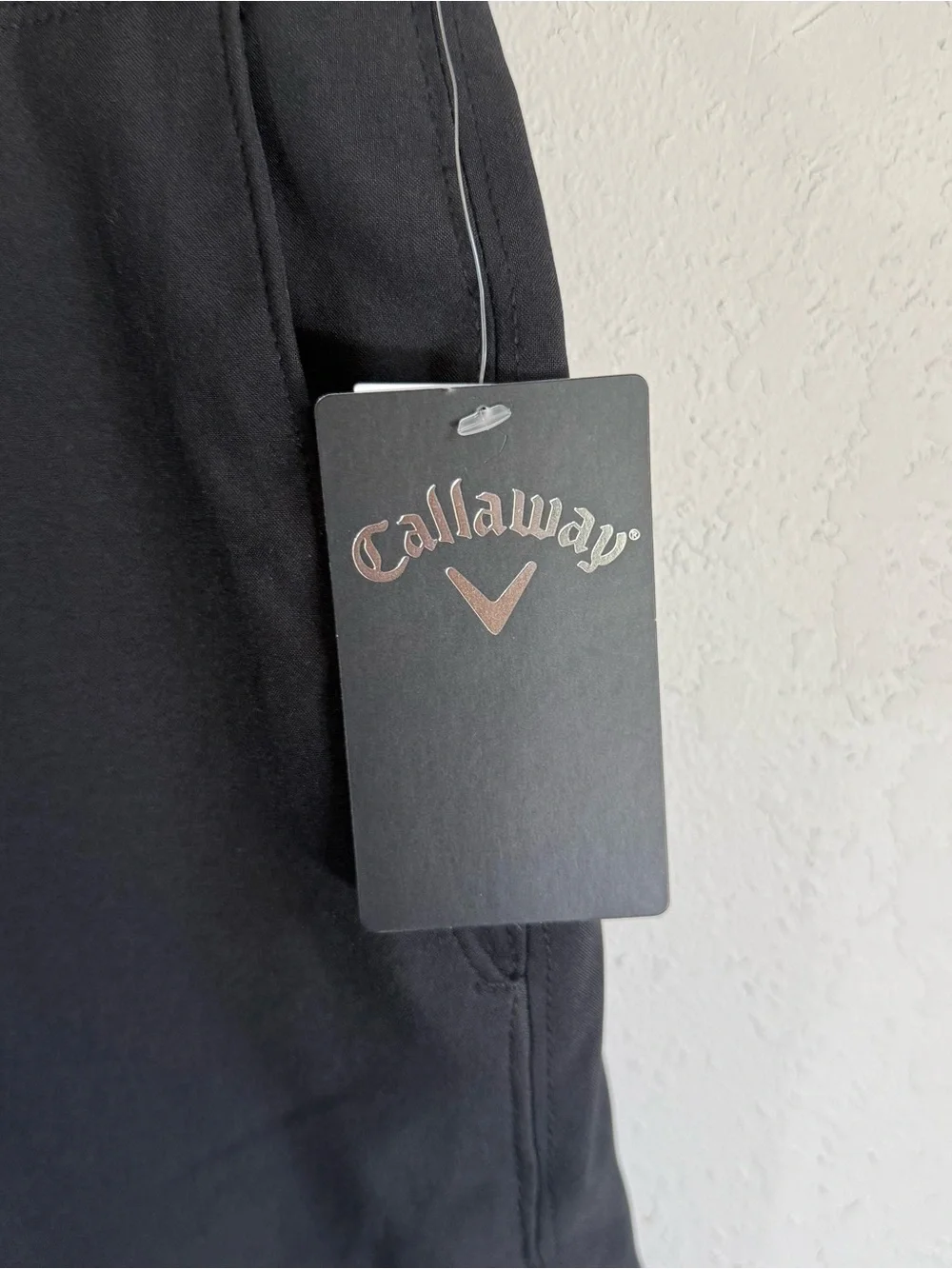 Callaway Men's Black Athletic Golf Shorts